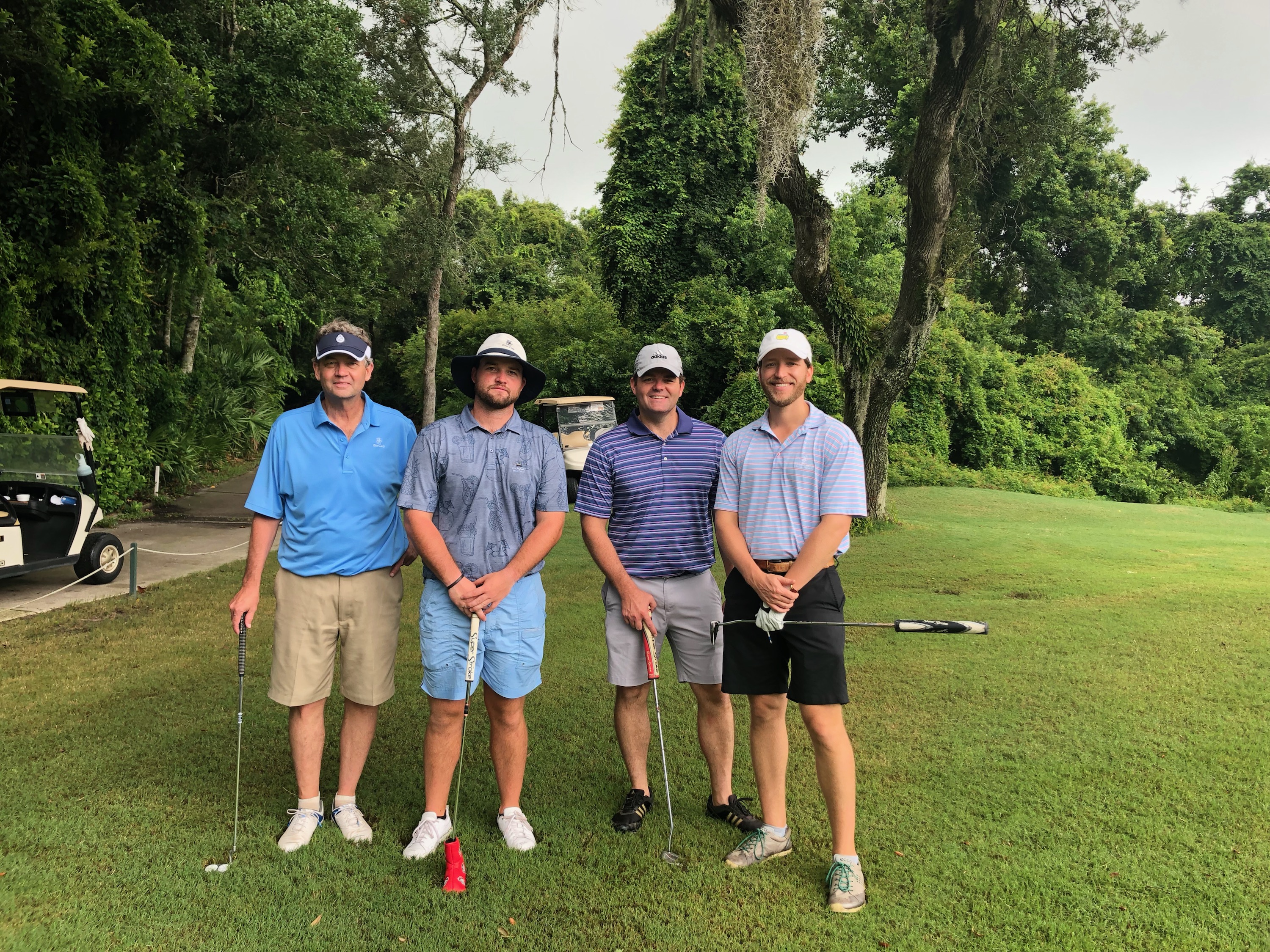 1st Place Golf Tournament Winners